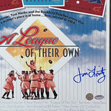 Jon Lovitz Framed Autographed "A League of Their Own" 11X17 Movie Poster