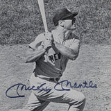 Mickey Mantle (deceased) Framed Autographed New York Yankees 8X10 Photo