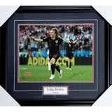 Luka Modric Framed Autographed Croatia 12X16 Photo