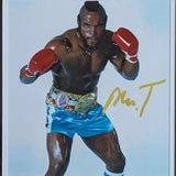 Mr. T Framed Autographed "Rocky III" 8X10 Photo
