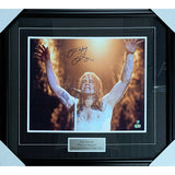 Ozzy Osbourne (deceased) Framed Autographed 16X20 Photo