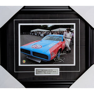 Richard Petty Framed Autographed 8X10 Photo