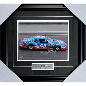 Richard Petty Framed Autographed 8X10 Photo