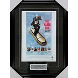 O.J. Simpson (deceased) Framed Autographed "The Naked Gun" 11X17 Movie Poster