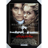 Johnny Depp/Christina Ricci/Tim Burton Framed Autographed "Sleepy Hollow" 27X40 Movie Poster
