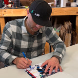 Mark Giordano Autographed Toronto Maple Leafs 8X10 Photo (Bieber Jersey)