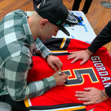 Mark Giordano Autographed Calgary Flames Pro Jersey
