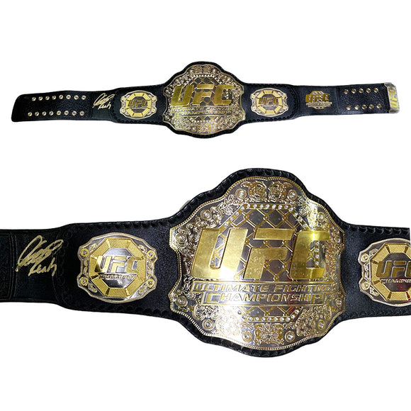 Georges St-Pierre Autographed UFC Championship Belt w/