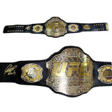 Georges St-Pierre Autographed UFC Championship Belt w/"HOF 2020"