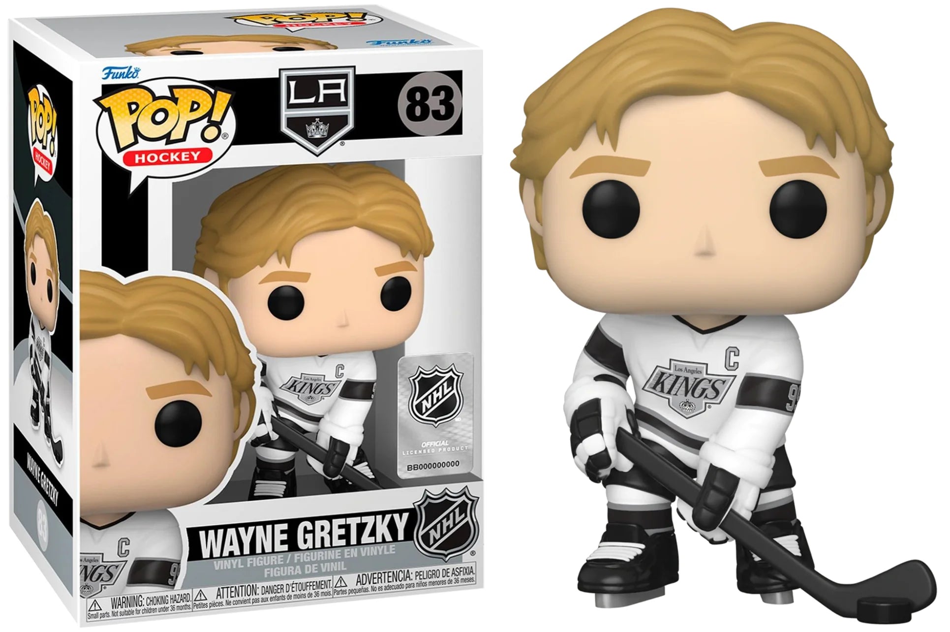 Funko NHL LA Kings Legends POP Wayne Gretzky 10 Inch Figure, 1