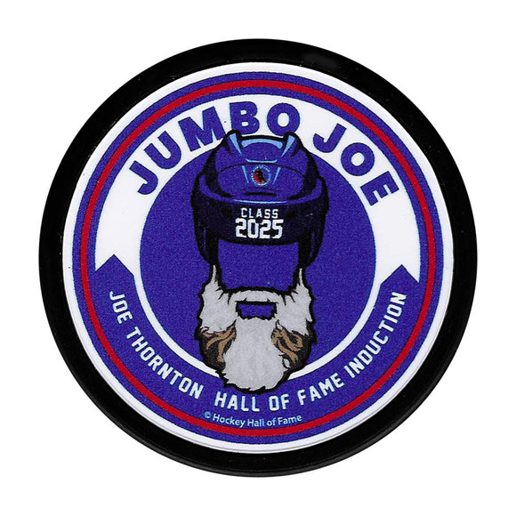 Joe Thornton Hockey Hall of Fame Induction Puck