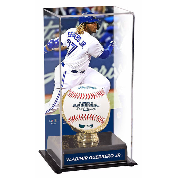 Vladimir Guerrero Jr. Toronto Blue Jays Gold Glove Display Case with Image
