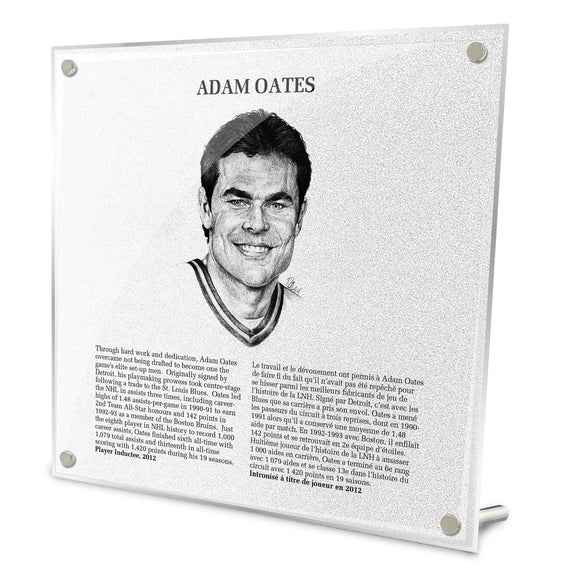 NHL Legends HOF Plaque - Adam Oates