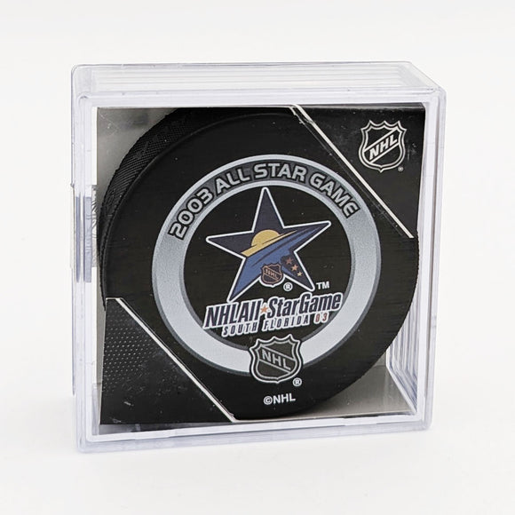 2003 All-Star Official Game Puck - Florida