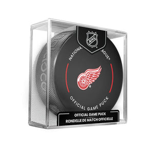 Detroit Red Wings Official Game Model Puck