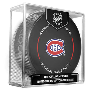 Montreal Canadiens Official Game Model Puck