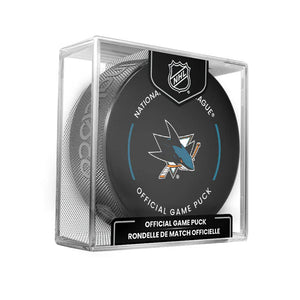 Pre-Order - Joe Pavelski Autographed San Jose Sharks Official Game Puck