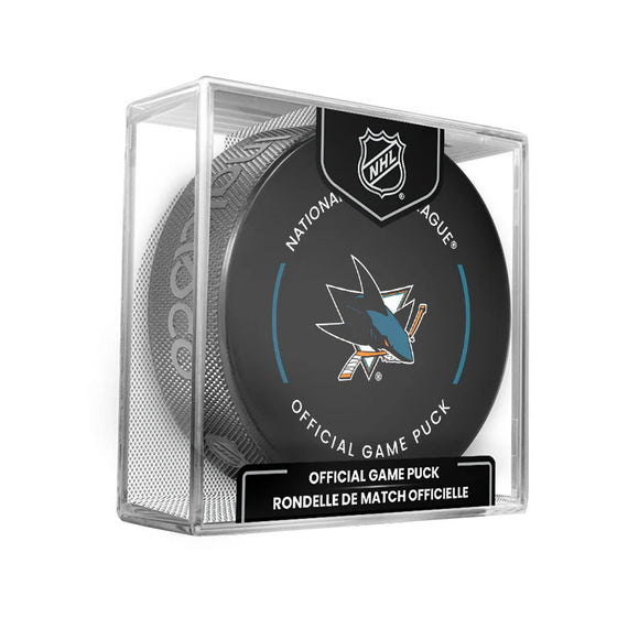 San Jose Sharks Official Game Model Puck