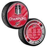 Pre-Order - 2026 Carolina Hurricanes Stanley Cup Champions Roster Puck