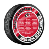 Pre-Order - 2026 Carolina Hurricanes Stanley Cup Champions Roster Puck