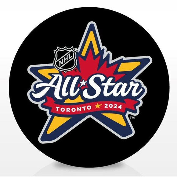 Pre-Order - Elias Lindholm Autographed 2024 NHL All-Star Game Puck