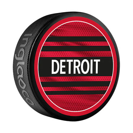 Pre-Order - Dylan Larkin Autographed Detroit Red Wings Reverse Retro Puck