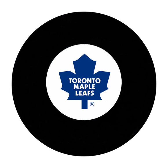 Toronto Maple Leafs Autograph Model Puck (80's Logo)