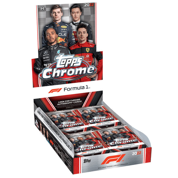 2022 Topps Chrome Formula 1 Hobby Box