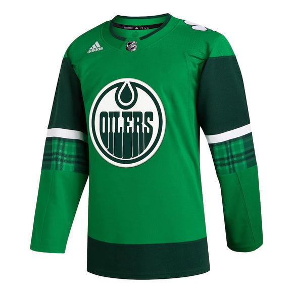 Edmonton Oilers adidas Authentic Jersey Patrick's Day