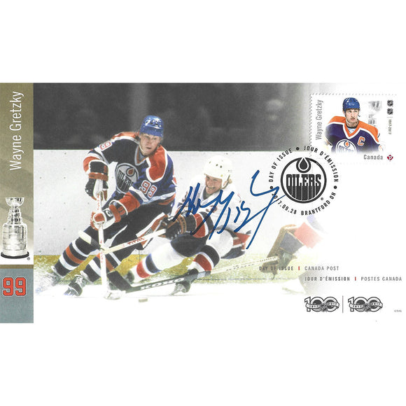 Wayne Gretzky Autographed First Day Cover