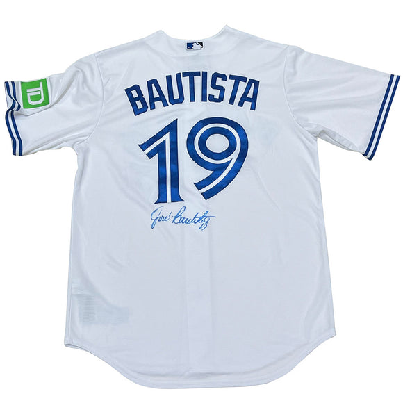 Jose Bautista Autographed Toronto Blue Jays Replica Jersey
