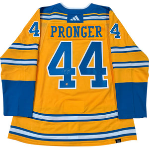 Chris Pronger Autographed St. Louis Blues Reverse Retro Pro Jersey