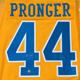 Chris Pronger Autographed St. Louis Blues Reverse Retro Pro Jersey