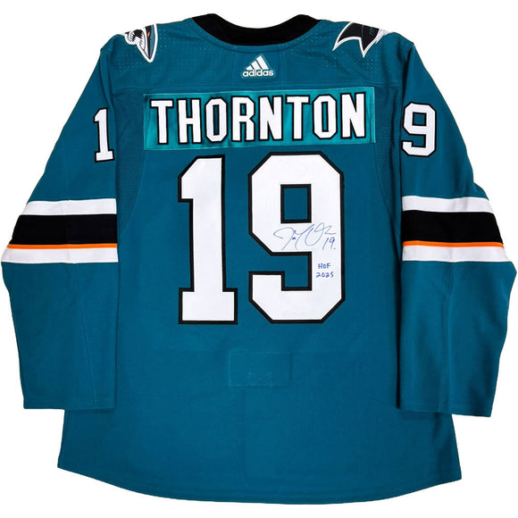 Joe Thornton Autographed San Jose Sharks Pro Jersey