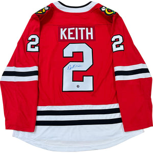 Duncan Keith Autographed Chicago Blackhawks Replica Jersey