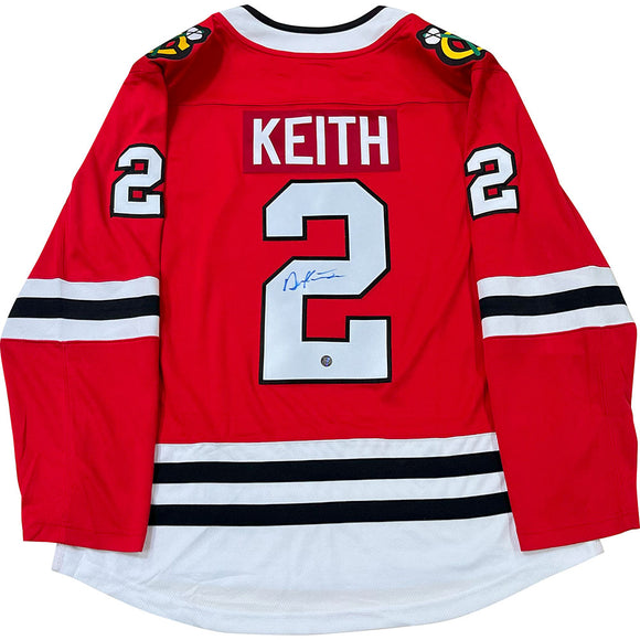 Duncan Keith Autographed Chicago Blackhawks Replica Jersey