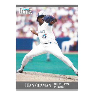 Juan Guzman 1991 Fleer Ultra Baseball Rookie Card