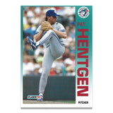 Pat Hentgen 1992 Fleer Baseball Card