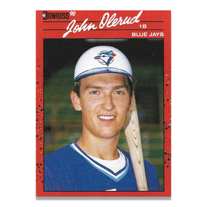 John Oleurd 1990 Donruss Baseball Rookie Card