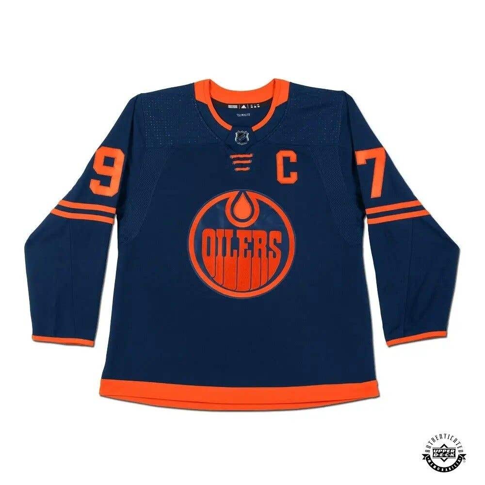Connor McDavid Autographed Edmonton Oilers Alternate Pro Jersey