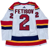 Viacheslav Fetisov Autographed New Jersey Devils Reverse Retro Pro Jersey