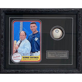 Jason Alexander Framed Autographed Yankee Stadium Baseball Display