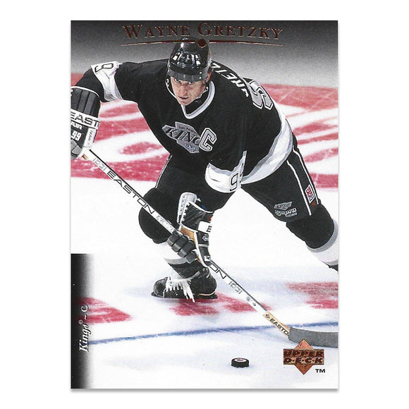 Wayne Gretzky 1996 Upper Deck Hockey Card