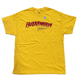 Hulk Hogan Autographed "Hulkamania" T-Shirt