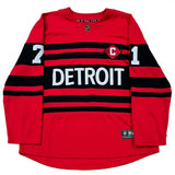Dylan Larkin Autographed Detroit Red Wings Reverse Retro Replica Jersey