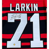 Dylan Larkin Autographed Detroit Red Wings Reverse Retro Replica Jersey