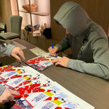 Dylan Larkin Autographed Detroit Red Wings 8X10 Photo