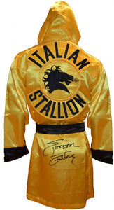 Sylvester Stallone Autographed "Rocky" Boxing Robe