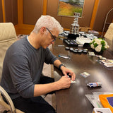 Luc Robitaille Autographed Los Angeles Kings 8X10 Photo (Silver & Black)