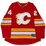 Sergei Makarov Autographed Calgary Flames Replica Jersey
